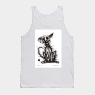 Fuzzy dog Tank Top